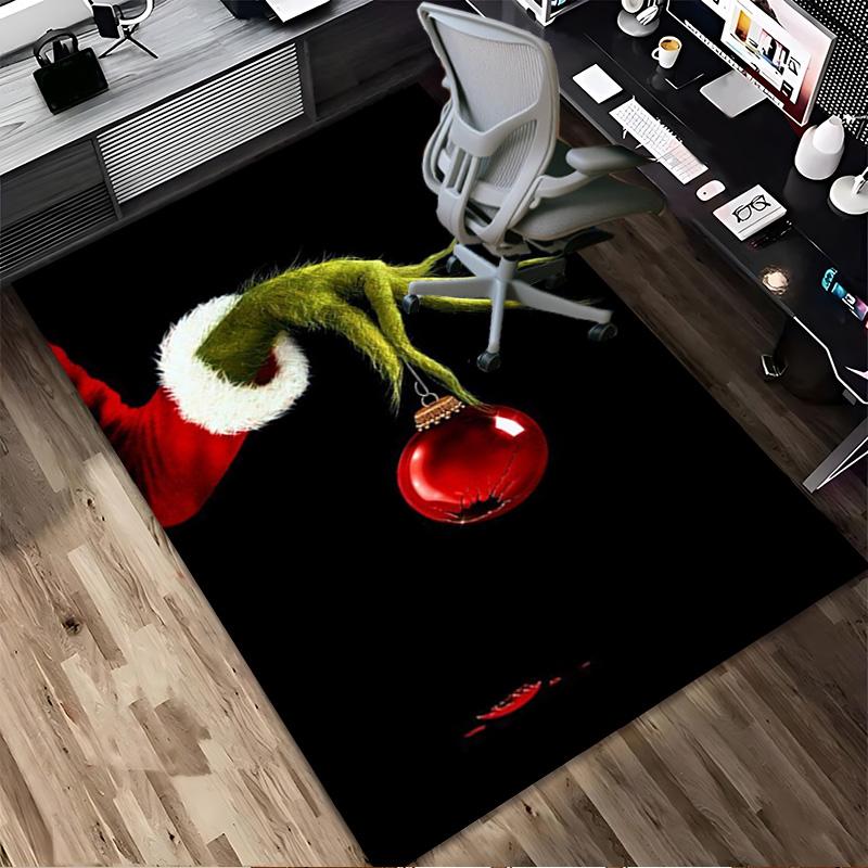 Grinch'S Claw Living Room Non-Slip Area Rug Soft Carpet for Bedroom Game Playroom Sofa Office Home Decor Doormat Christmas Gift C9211491