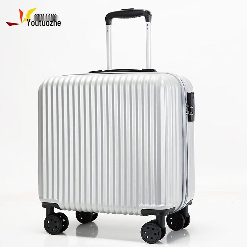 Youtuozhe ABS Hardside Carry-On Spinner Suitcase