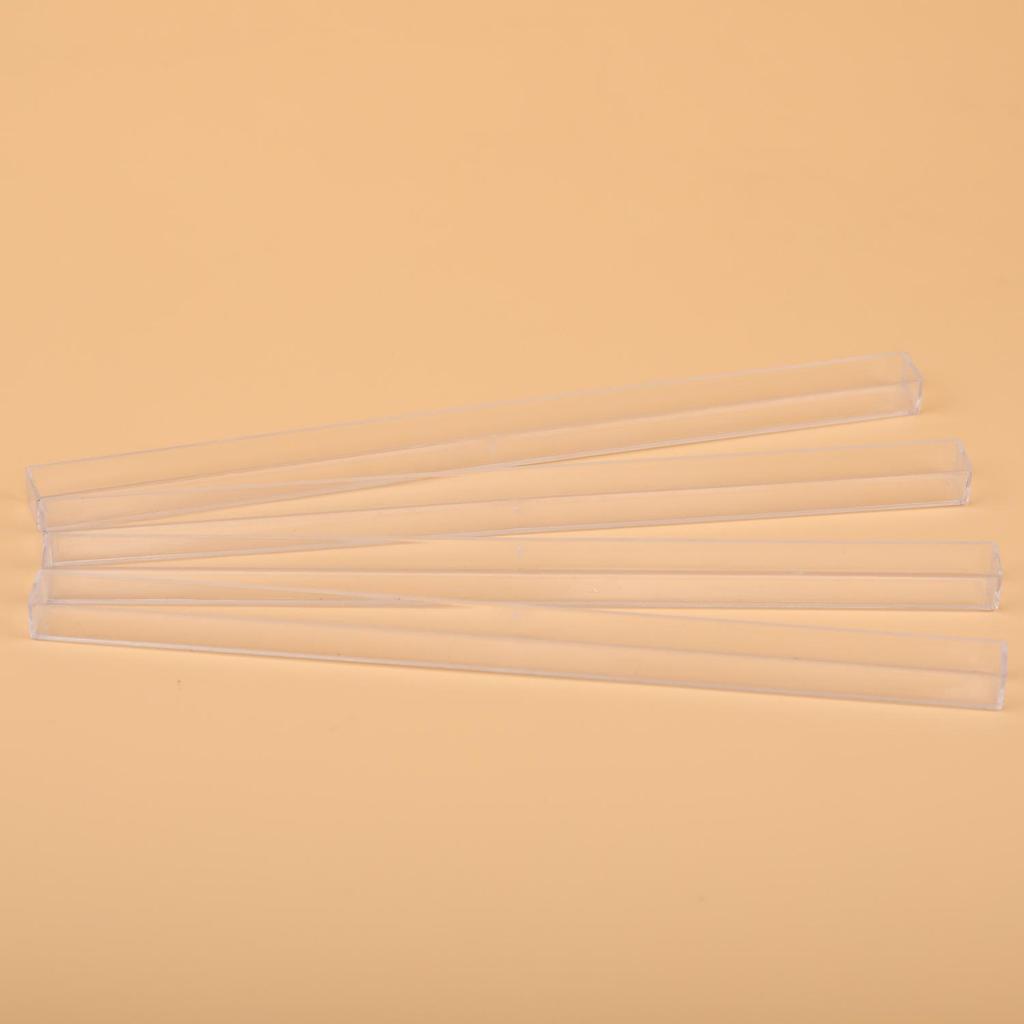 30mm Transparent Mini Mahjong Tile Racks with Card Slots for Travel