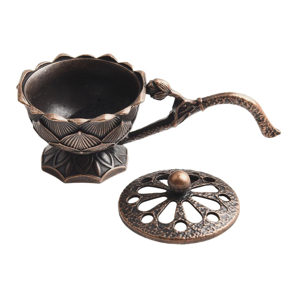 Home Fragrances Incencence Burner 9*5.3*4.7CM Burner With Handle Fit For Home Decoration Lotus Incense High-quality