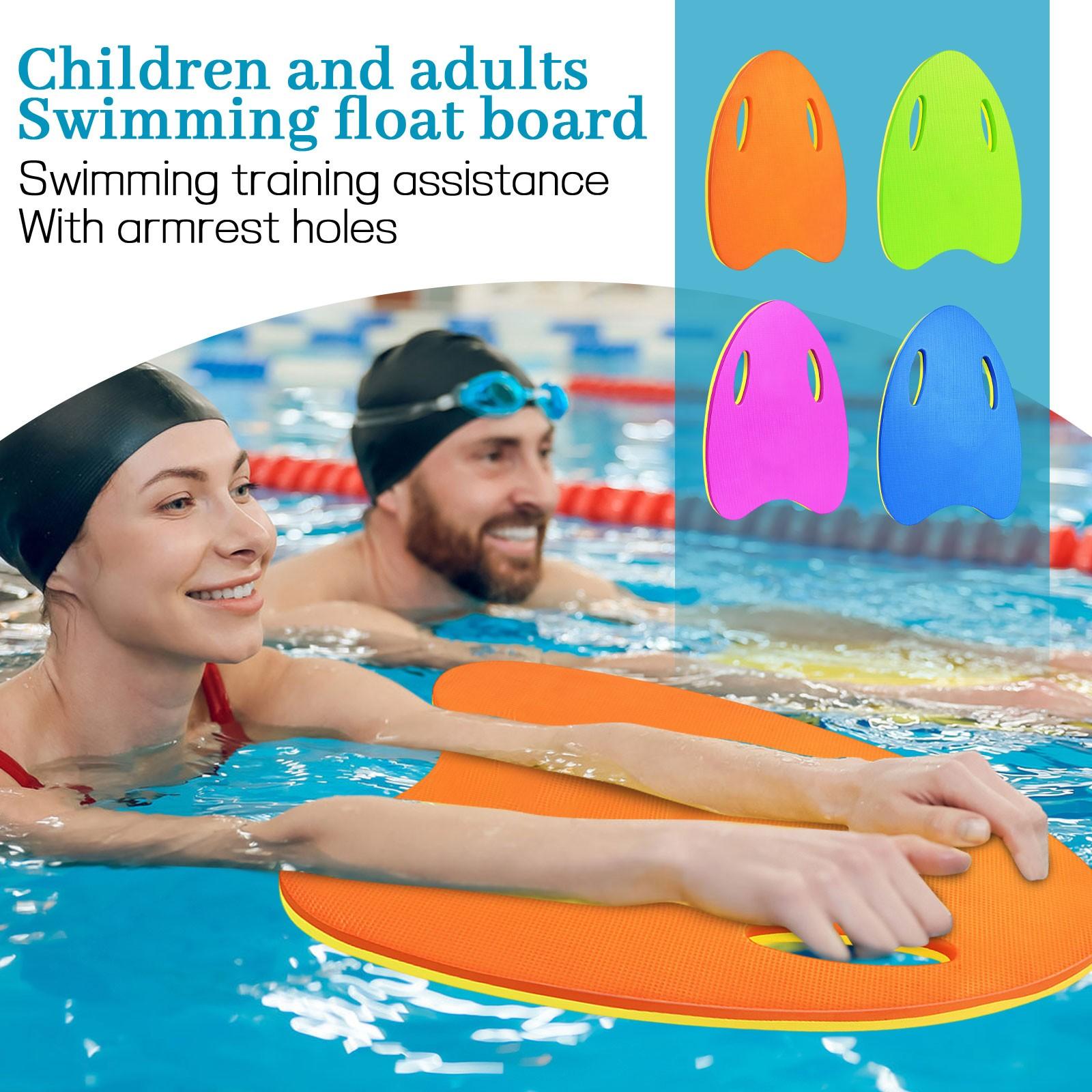 

Swimming Kickboard For Children And Adults, Swimming Training Auxiliary Floating Device With Handrail Holes One Size зелений