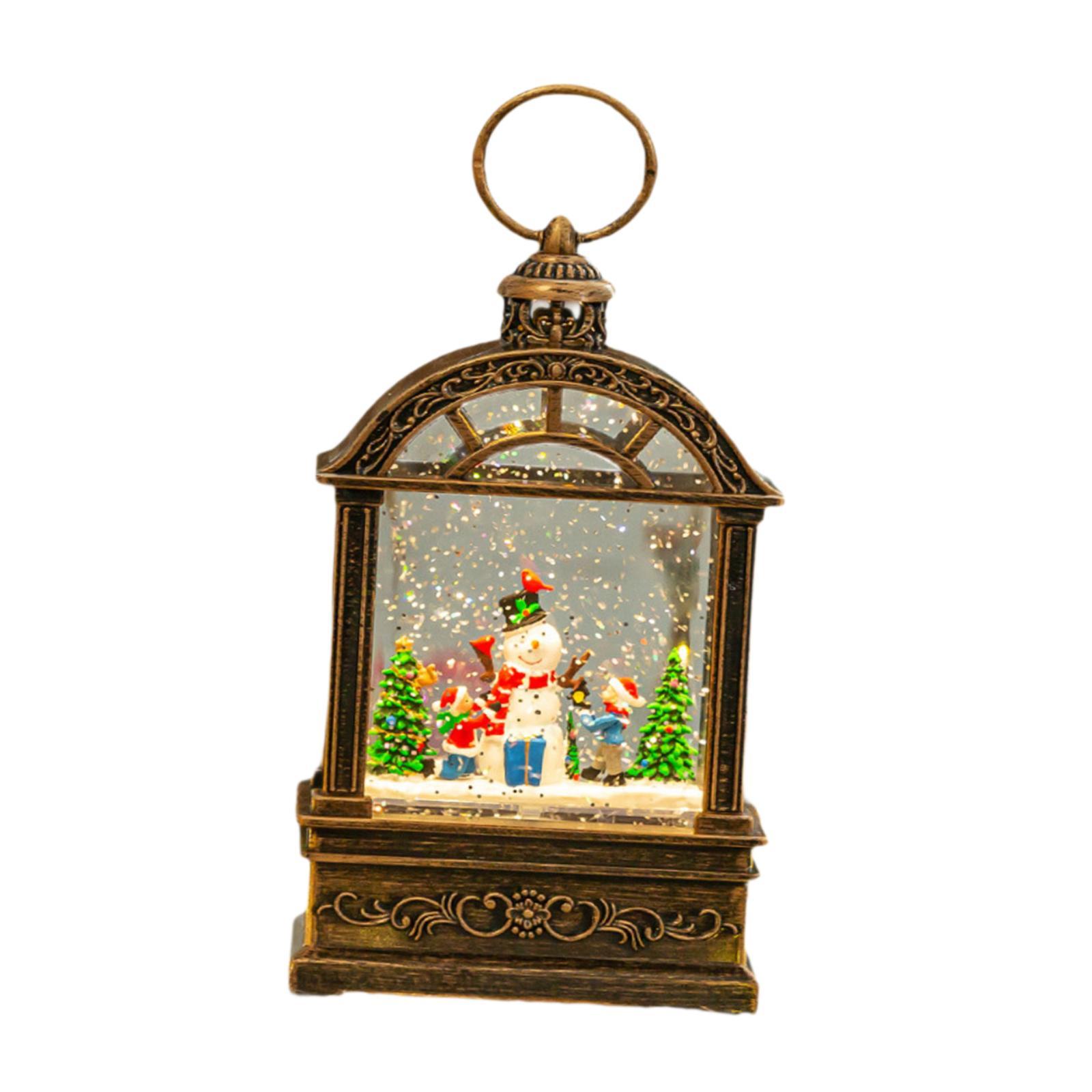 

Рождественский снежный шар, фонарь, декоративные аксессуары, статуэтка, поющая музыкальная шкатулка для столешницы, оконных шкафов, рабочего стола в фермерском доме