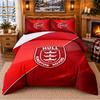 Printed 3Pcs Bedding Set Hull KR Pattern Bed Sheet Pillowcase For Bedroom Decor