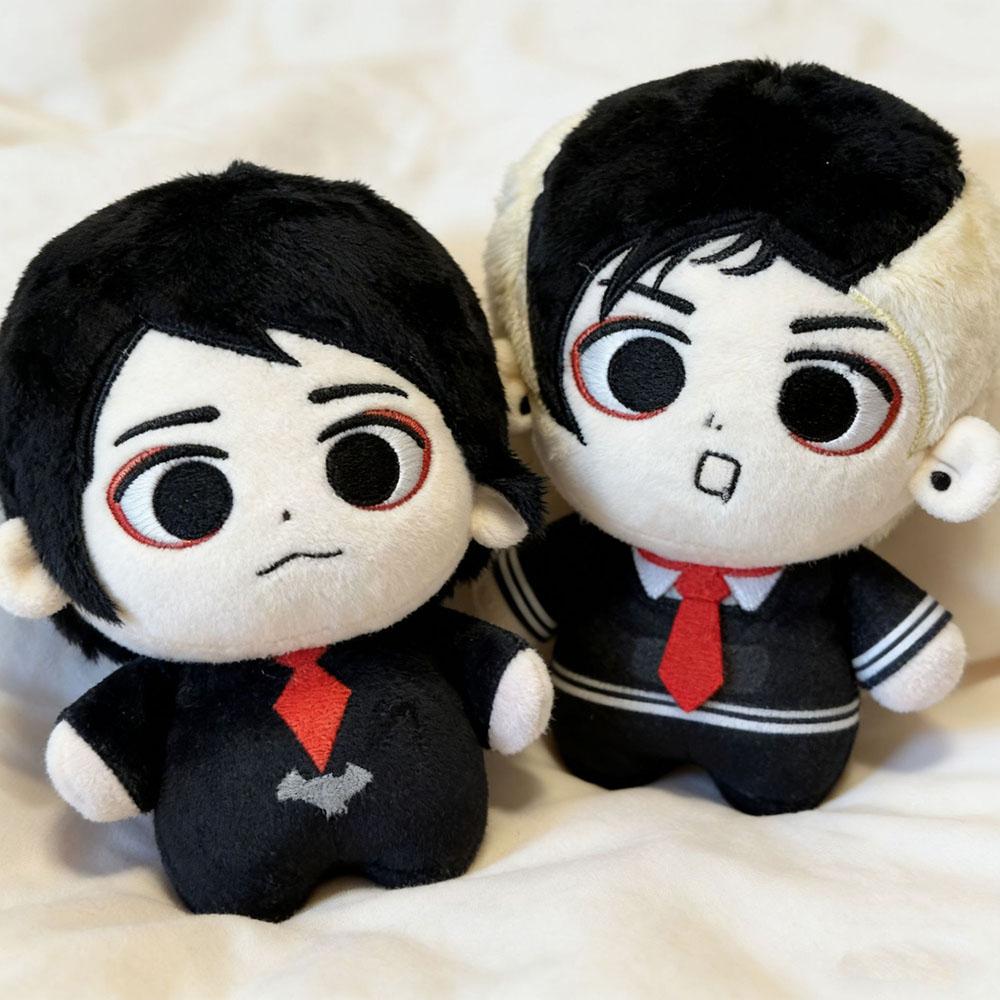 10cm My Chemical Romance Plush Doll Body Cartoon MCR REVENGE Stuffed Toy Mini Cotton Plusie Doll Fans Birthday Holiday Gift