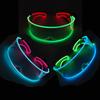 Kabellose leuchtende LED-Brille Nachtclub Maskenball Konzert Performance Requisiten DJ LIGHT Y2k Brille Futuristisch Roboter LED-Sonnenbrille