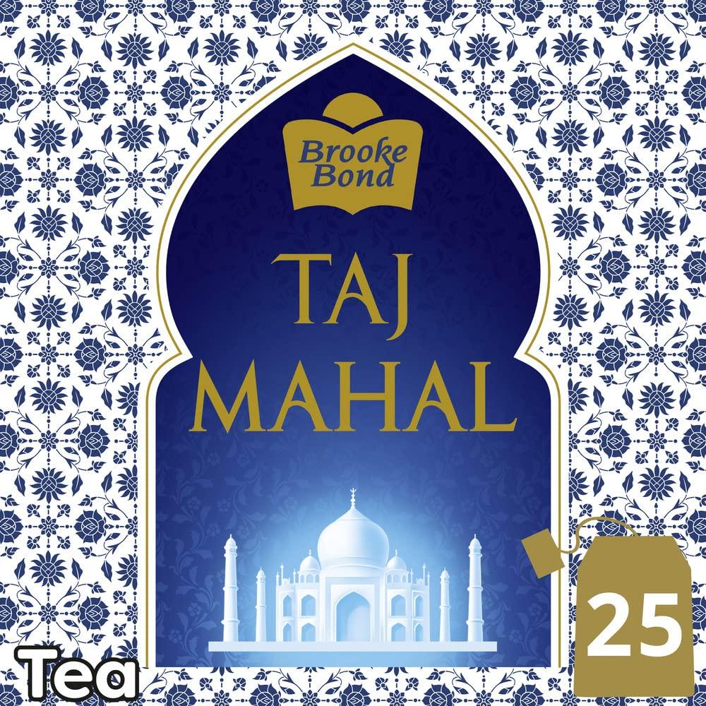 Taj Mahal Brooke Bond, 25 Tea Bags, 47.5 Grams