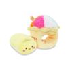 IRISRAIN ANIROLLZ Summer Series Shaved Ice Chicky Plush Toy, Small, 14x15x15cm, ANI-CK-PB7