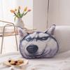 Realistic 3D Printed Dog Pillow Comfortable and Durability Plush Velvet Cushion for Animal Lover Optional Prints