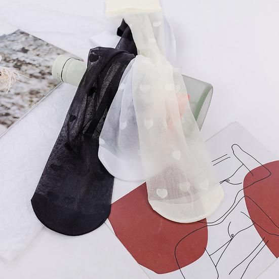 Stilvolle lange Socken, einfarbig, dehnbare Beindekoration