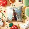 A-Assassins C-Creed Game Cushion Cover Plush Fabric Soft Double-Sided Printed Sofa Warm Winter Home Gift Pillow Cover