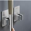 Organizer Wall Mounted Broom Holder Mop Clip Stand Brush Rack Hanging Pipe Hook Kitchen Storage Bathroom Accessories Tools