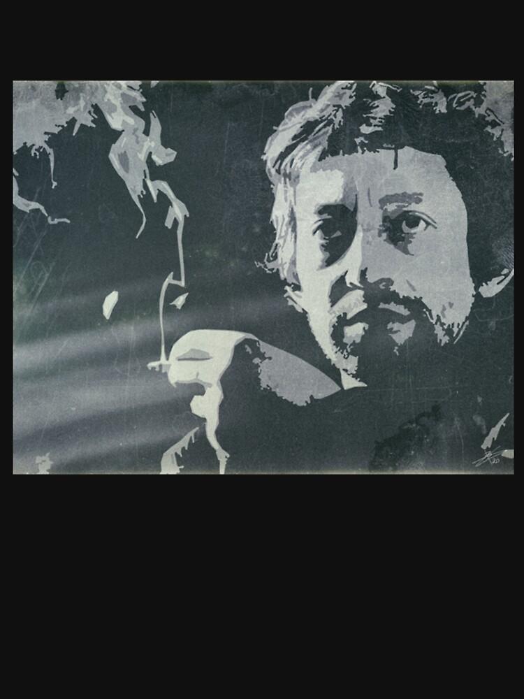 Serge Gainsbourg Portrait d_art numérique de Serge Gainsbourg classique Essential T-Shirt