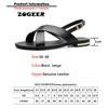 Comfortable Summer Shoes Women Sandals Genuine Leather Flats Flip Flops Sandal Casual Beach Shoes Ladies Large Size 45 Footwear