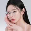Korean Style Woman Glasses Square Shape Rimless Anti Blue Light Eyeglass Frames for Women Hot Selling Men's Eyeglass Frame