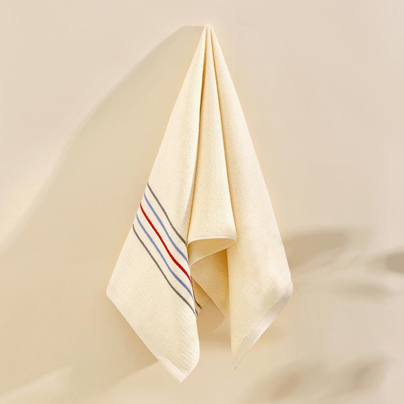 Class A Large Absorbent Cotton Bath Towel - Thickened, Adult Size, Polyester-Cotton Blend