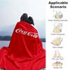 3D New Fashionable Printed C-Coca C-ColaS Flannel Sofa Bed Blanket Office Airplane Travel Picnic Warm Bed Cover Quilt Sleep Gift