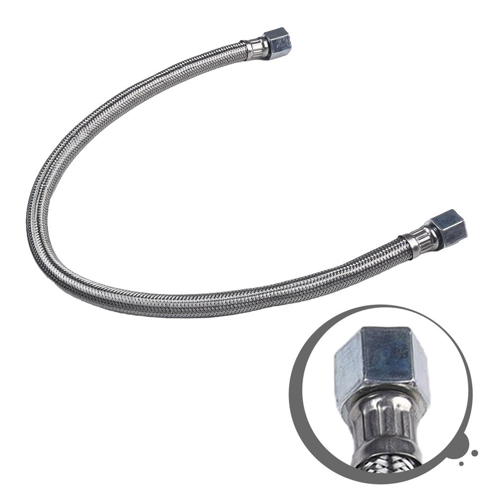 Air Pump Check Valve Connecting Pipe Flexible Hose Air Compressor Intake Tube Replacement Full Length G Hex Nut