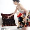 Kpop T-TOMORROW X TOGETHER TXT Cushion Cover Car Throw Pillow Case For Sofa Car Christmas Gift 40x40cm 45x45cm