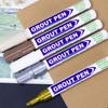 Tile Grout Reviver Pen Quick Dry Water Resistant Grout Marker Pen Tile Paint Pen For Bathroom Tiles Kitchen Floor Repair