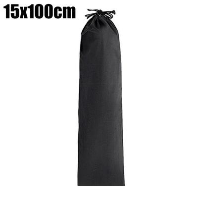 Organizer Bag Nylon Storage Bag Waterproof Extra Long Drawstring Pouch Black Home Organizer