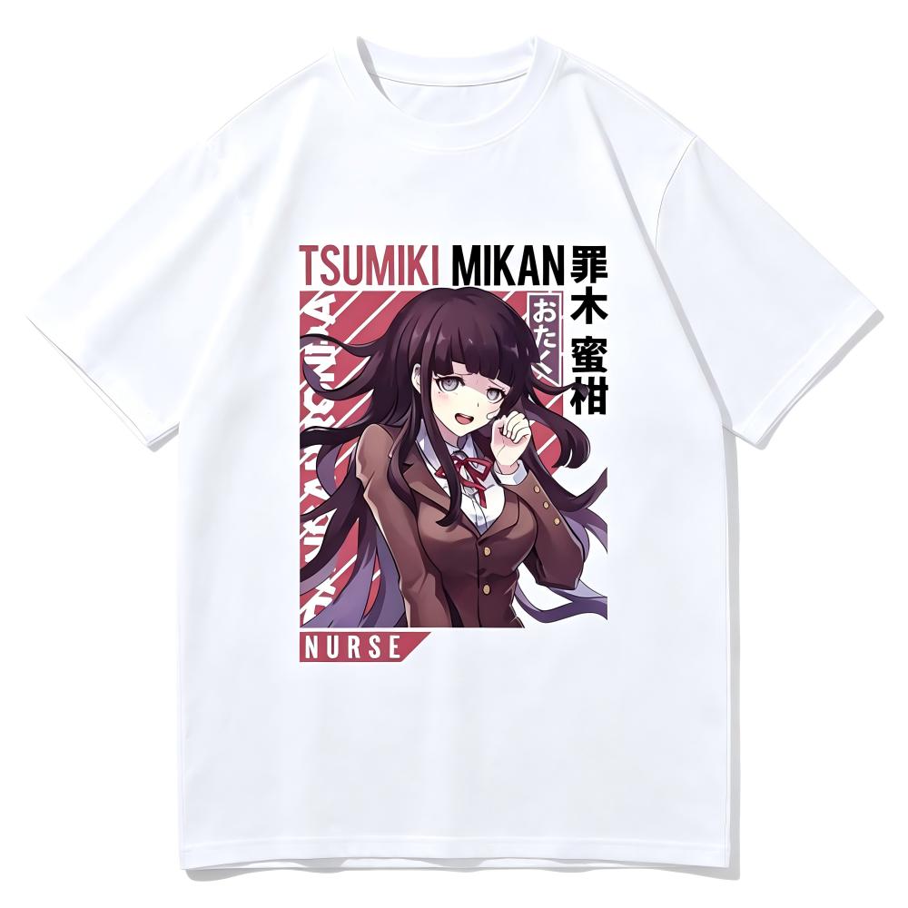Tsumiki Mikan Danganronpa Nurse Anime T-Shirt