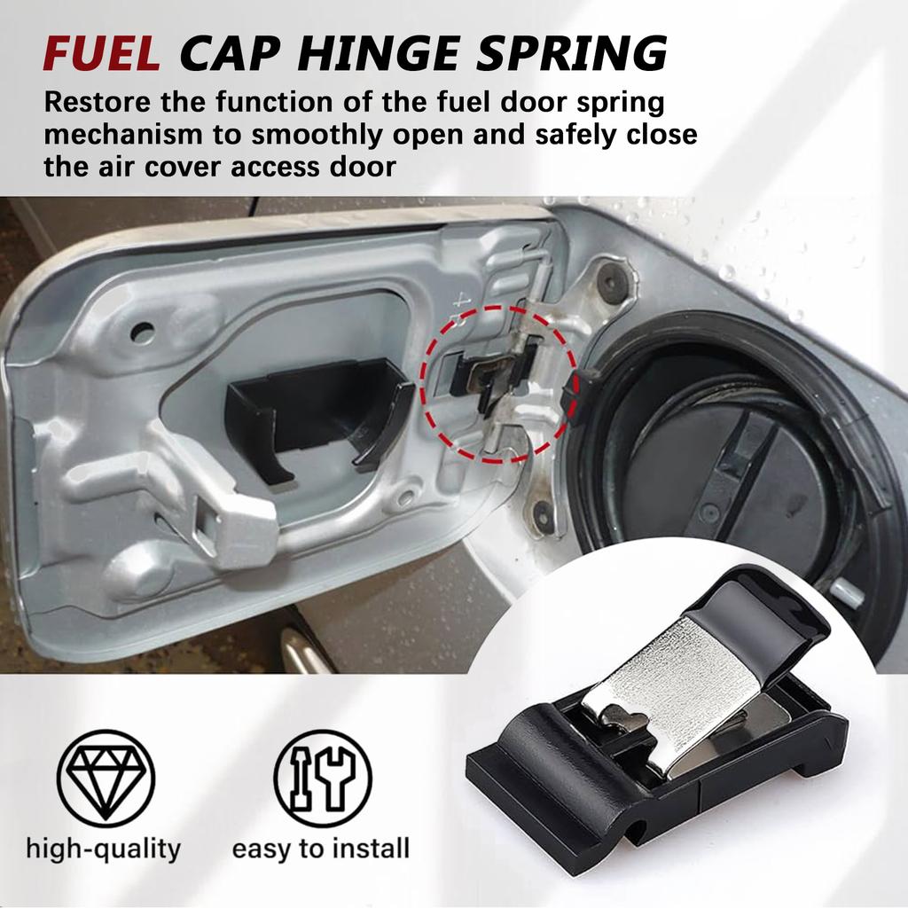 Vyjímač víčka palivové nádrže Pružinový klip Výměna pro Toyota Rav4 Camry Lexus LX570 LX600 2019-2021 Klip pro vyjmutí víčka palivové nádrže 77360-35040