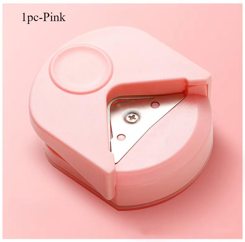 Corner Rounder R4 Corner Punch Portable Paper Trimmer for Card Photo Cutting DIY Craft Scrapbooking Circle Cutter Button Maker