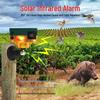 360° Solar Alarm Light with Animal and Bird Repellent for Farms