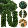 Christmas Tree Garland 220 Branches Long Green 270 Cm