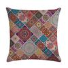 Mandala Pillowcase Square Cushion Cover Pillow Double Sided Ethnic Flower Bohemian Office Sofa Pillow