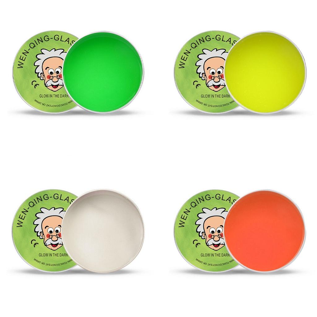 Lab Putty Crystal Clear Glass (1 Pack) Best Thinking Smart Crazy Stress Putty with Tin, Sensory Bouncing Toy Children Gift Presents