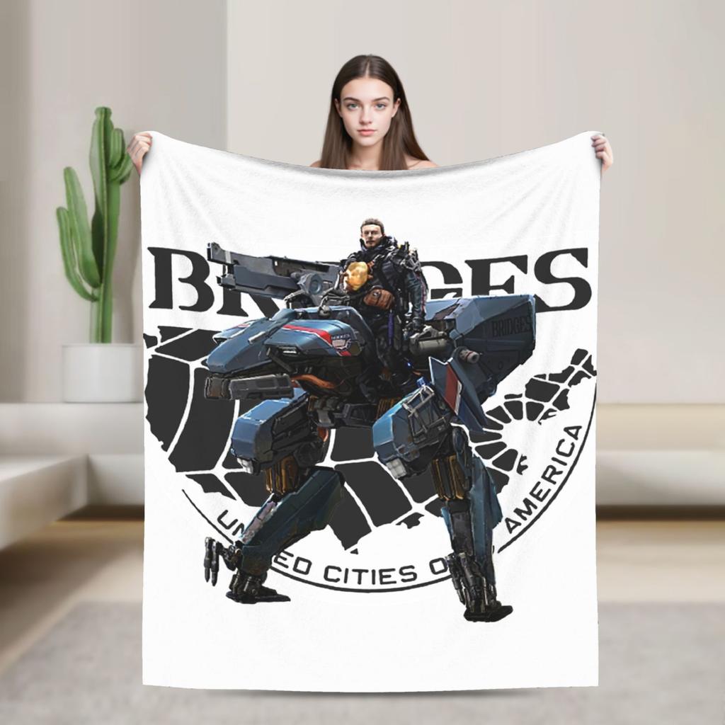 Death Stranding Czyste Kocyki do Przewożenia Polarowe Śmieszne Ciepłe Kocyki Rzutowe na Łóżko Sofę Dekoracja