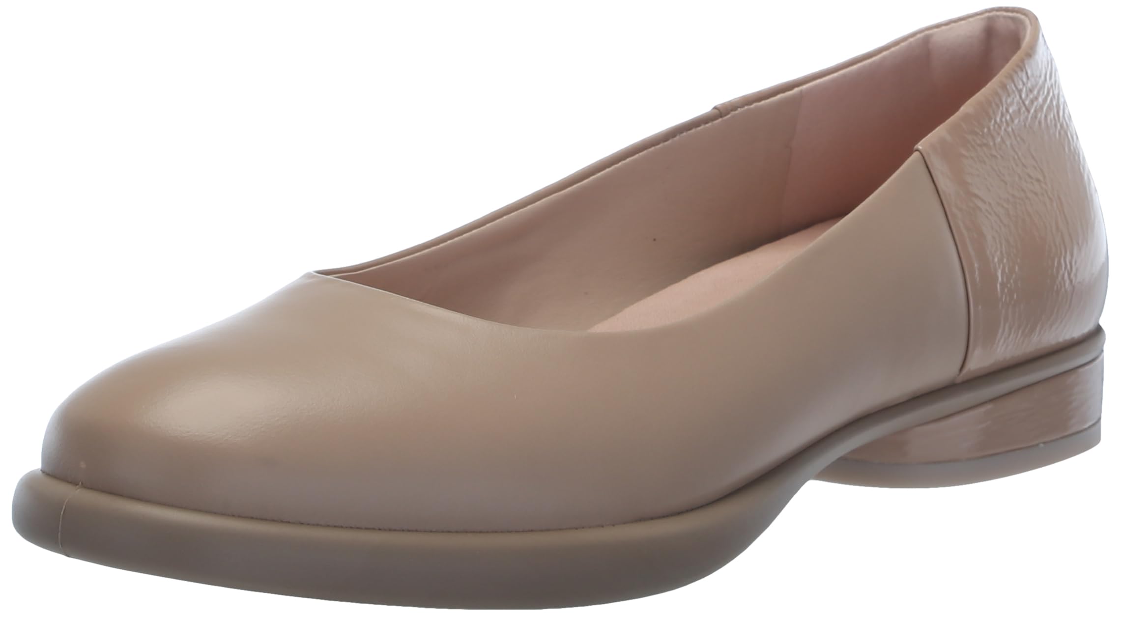 

ECCO Women s Sculpted Ballet Flats, Nude, Size 24.0 cm, 3E