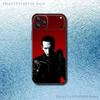 M-Marilyn M-Manson Phone Case For iPhone 17,16,15,14,13,12,11,Pro Max,XSX,,XR,SE,Mini,8,7,Soft Silicone Black Cover