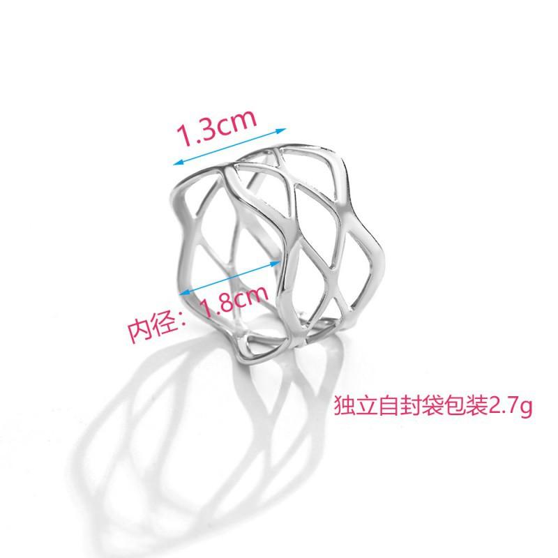 New Silk Scarf Buckle Simple Line Alloy Versatile Hijab Ring Headband Fixing