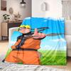 Naruto Anime Print Blanket Warm  Comfortable Flannel Blanket Suitable for Bedrooms, Sofas, Beds, Chairs, Picnics, Travel
