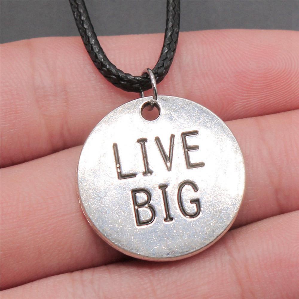 Liebesherz Engel Frieden Halskette Lederkette 45cm Damenschmuck Geburtstag Trend Beschläge