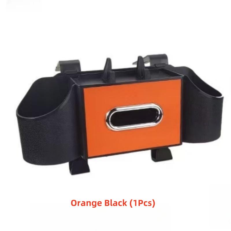 For new car seat back organizer car hooks bracket cup holder multifunction tissue box