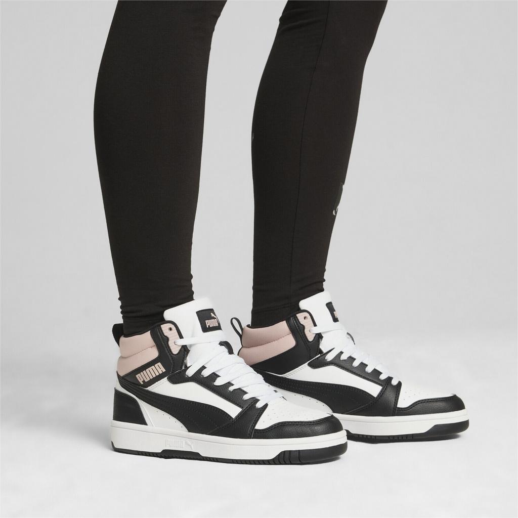 Puma Rebound V6 Sneakers (392326) White/black/mauve Mist