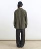 INSILENCE Curved Pleated Chino Brown