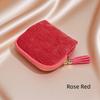 Women's Travel Flannelette Zipper Pouch Portable Modern Luxury Jewelry Packaging Bag Necklace Ring Storage Container