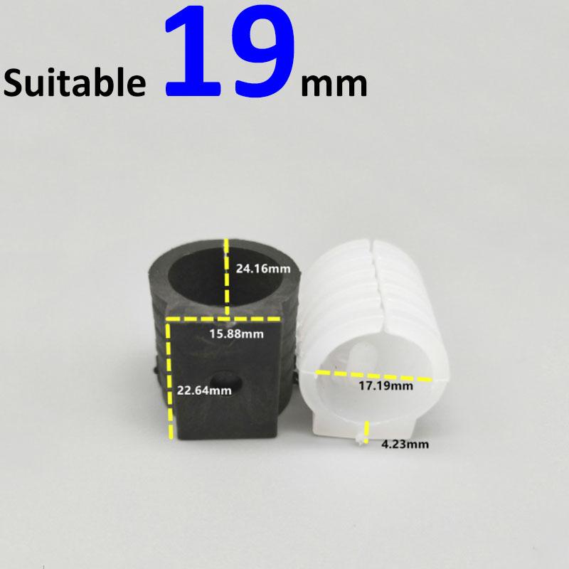 8 bucăți din plastic, picioare pentru scaune, antiderapante, tip U, clemă pentru țeavă, acasă, birou, masă, scaun, picioare, capac, mute, podea, tub de protecție