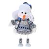 2024 New Christmas Decorations Blue Series Snowman Christmas Doll Gift Craft Home Decor 2024 Happy New Year