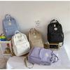 Women's Waterproof Nylon Backpack Portable School Bag for Teenagers Feminine Travel Business Travel Girls Fashion