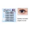 Wispy Self-adhesive Lash Clusters Reusable False Eyelash Clusters Adhesive False Eyelashes  Makeup