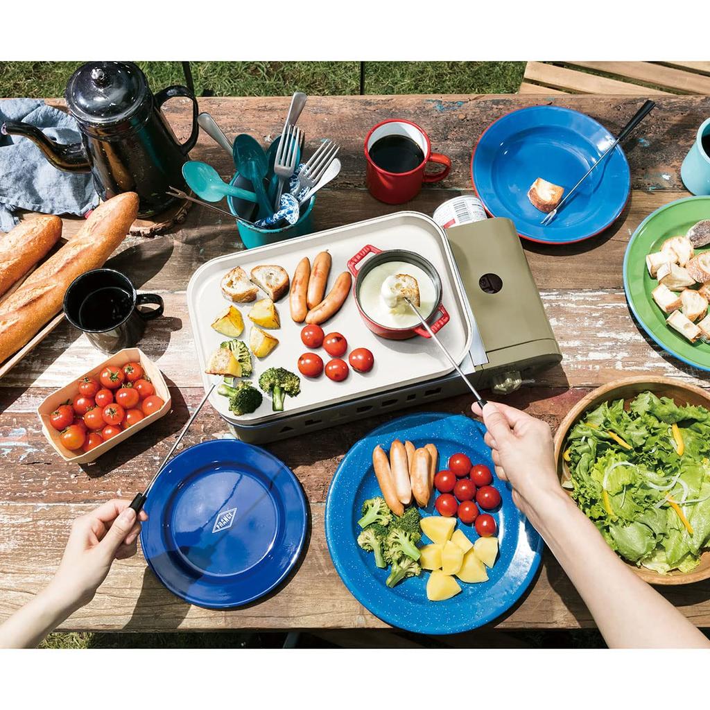 LOGOS ALADDIN Portable Gas Hot Plate Petit 81060015 LOGOS×SENGOKU Pan-BC