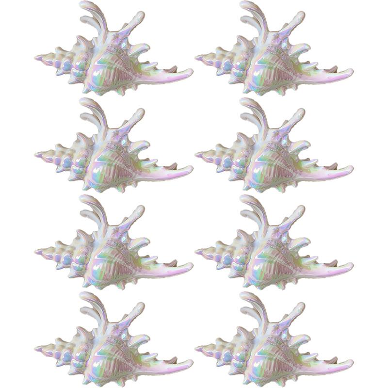 Plastic Conch Hair Clip Women's New Fashionable Resort Style Shark Clip Marine Hair Accessories