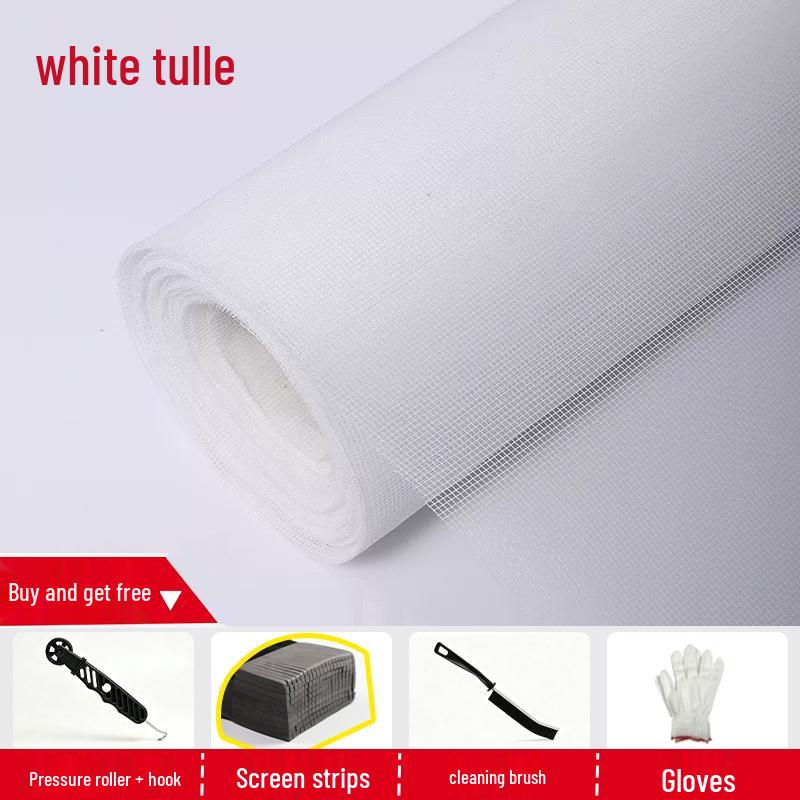Self-Adhesive Nano Mosquito & Dustproof Window Screen Mesh for Easy Installation