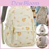Nylon School Backpack For Girls With Lightweight Design And Comfortable Shoulder Straps For Middle School Use