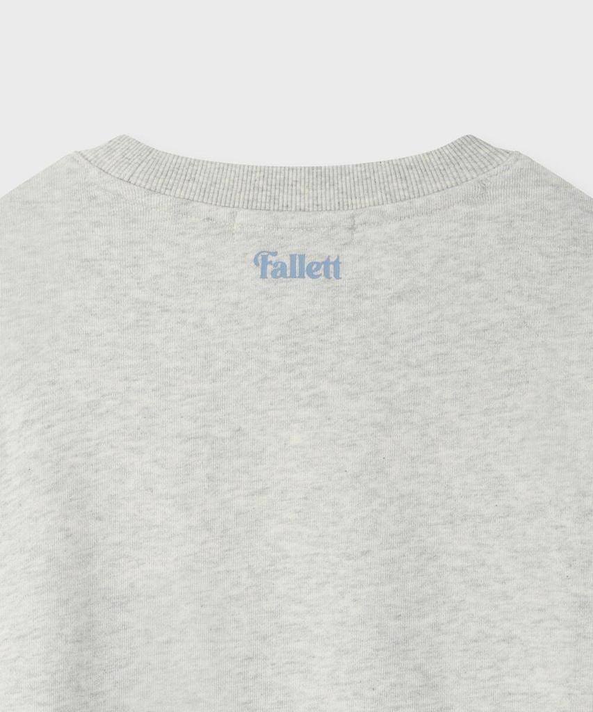 FALLETT Boucle Flower Sweatshirt Oatmeal